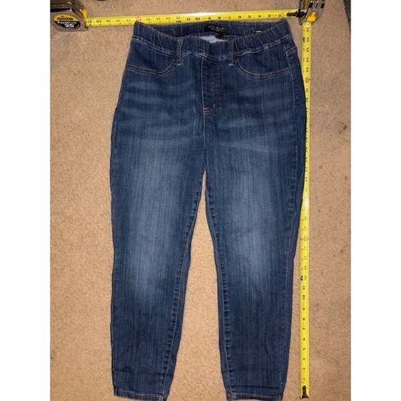 Judy Blue Denim - Judy Blue Womens 14W Pull On Skinny Jeans Dark Wash High Rise JB88539 T35-27